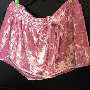 PINK Sleep short. Plush